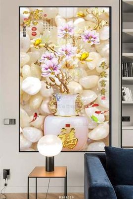 File gốc File tranh hiện đại pha lê gương KF61019 (in ấn) không giới hạn