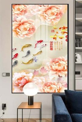 File gốc File tranh hiện đại pha lê gương KF61022 (PNG) không nền chất lượng