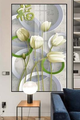 Ảnh gốc File tranh hiện đại pha lê gương KF61056 (nét căng) in mica