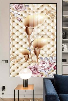 File PSD File tranh hiện đại pha lê gương KF61061 (bản gốc) đã tách nền