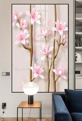 File gốc File tranh hiện đại pha lê gương KF61088 (in tráng gương) hiện đại