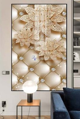 File ảnh File tranh hiện đại pha lê gương KF61102 (gốc) in biển hiệu