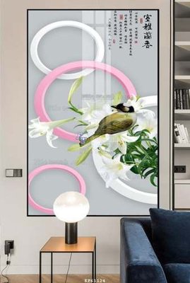 File tranh File tranh hiện đại pha lê gương KF61124 (ảnh gốc) in trần nhà