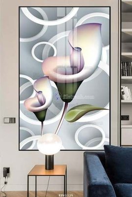 Mua file tranh gốc File tranh hiện đại pha lê gương KF61125 tại Filetranh.com