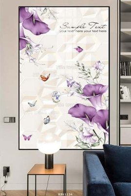 File gốc in tráng gương File tranh hiện đại pha lê gương KF61136 chi tiết