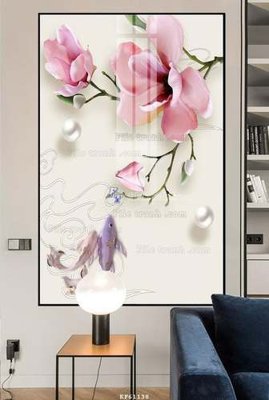 File gốc File tranh hiện đại pha lê gương KF61138 (phong cách) tối giản