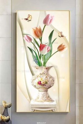 File PSD File tranh hiện đại pha lê gương KF61157 (bản gốc) dễ dàng edit