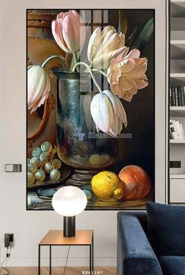 Tệp tin gốc File tranh hiện đại pha lê gương KF61197 (dùng cho in) File tranh hiện đại pha lê gương KF61197