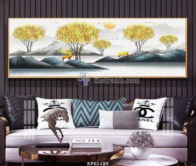 Download file gốc File tranh hiện đại pha lê gương KF61229 (in mica) trang trí