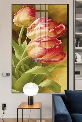 Download file gốc File tranh hiện đại pha lê gương KF61339 (in mica) logo