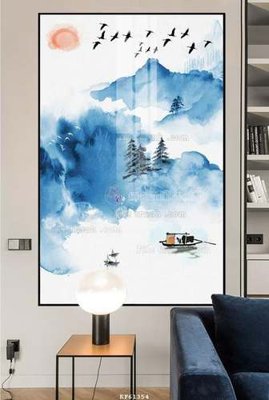 File gốc File tranh hiện đại pha lê gương KF61354 (chuẩn màu) cho in offset