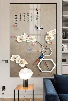 Tải file File tranh hiện đại pha lê gương KF61371 (gốc) chủ đề tâm linh