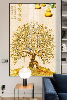 File ảnh File tranh hiện đại pha lê gương KF61392 (gốc) in backdrop sự kiện