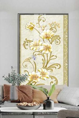 File tranh trang trí File tranh hiện đại pha lê gương KF61416 (tải file gốc)