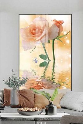 File tranh quảng cáo File tranh hiện đại pha lê gương KF61422 (file gốc) chuyên nghiệp