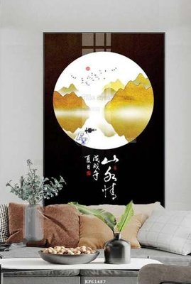 File PSD in ấn File tranh hiện đại pha lê gương KF61487 (chất lượng cao)