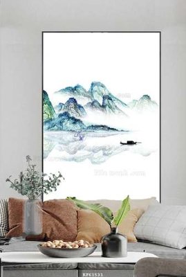 File gốc in mica File tranh hiện đại pha lê gương KF61531 chất lượng