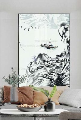 File gốc File tranh hiện đại pha lê gương KF61539 (in mica) trang trí