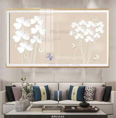 File gốc File tranh hiện đại pha lê gương KF61543 (PSD/TIFF) độ phân giải cao