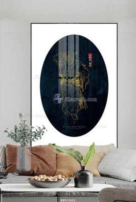 File tranh File tranh hiện đại pha lê gương KF61562 (ảnh gốc) chi tiết rõ ràng