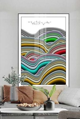 File PSD File tranh hiện đại pha lê gương KF61563 (bản gốc) cho nhà in