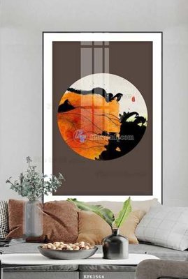 File in ấn File tranh hiện đại pha lê gương KF61564 chuyên nghiệp