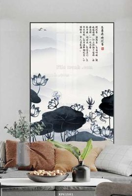 Download file gốc File tranh hiện đại pha lê gương KF61581 (in lụa) cao cấp