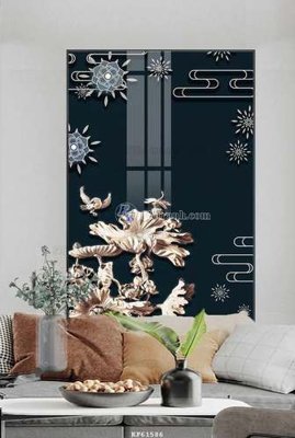 Mua file gốc File tranh hiện đại pha lê gương KF61586 (PSD) tại Filetranh.com