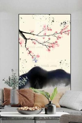 Tải file File tranh hiện đại pha lê gương KF61624 (gốc) in nhanh