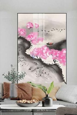 File in ấn File tranh hiện đại pha lê gương KF61627 (bản gốc) sắc nét