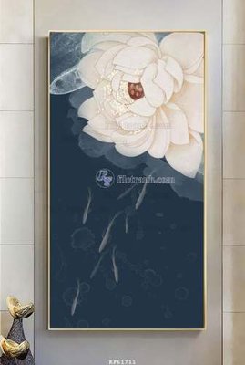 File in ấn chuyên nghiệp File tranh hiện đại pha lê gương KF61711 (file gốc)