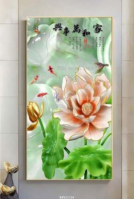 File gốc File tranh hiện đại pha lê gương KF61728 (dành cho trang trí nội thất)