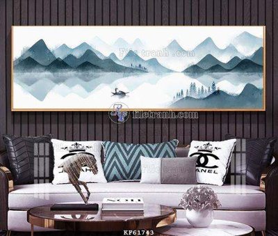 File PSD File tranh hiện đại pha lê gương KF61743 (bản gốc) cho nhà in