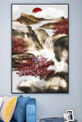 File gốc File tranh hiện đại pha lê gương KF61827 (PNG) chất lượng cao