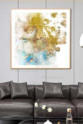 File in mica File tranh hiện đại pha lê gương KF61925 (bản gốc) làm vách ngăn