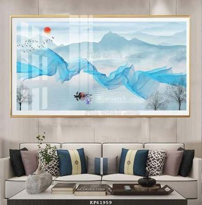 File tranh ảnh gốc File tranh hiện đại pha lê gương KF61959 dùng cho in khổ lớn