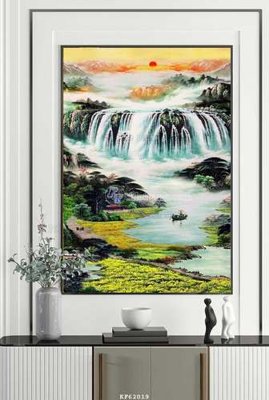 Download file File tranh hiện đại pha lê gương KF62019 (gốc) cho xưởng in