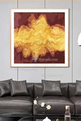 File gốc File tranh hiện đại pha lê gương KF62091 (in ấn) không giới hạn