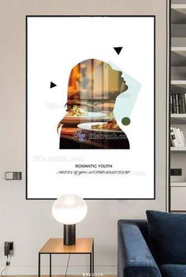 File gốc in ấn File tranh hiện đại pha lê gương KF62329 chất lượng vượt trội