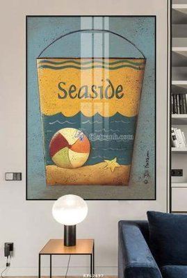 Download file gốc File tranh hiện đại pha lê gương KF62497 (in lụa) tranh 3D