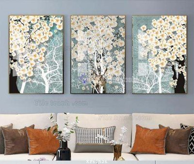 File gốc File tranh hiện đại pha lê gương KF62526 (vector) cho in ấn