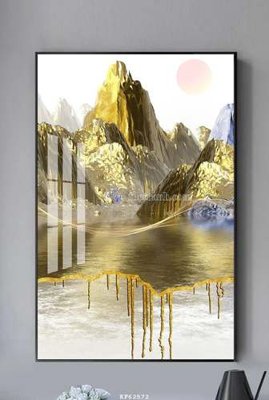 File tranh File tranh hiện đại pha lê gương KF62572 (gốc) chủ đề con người