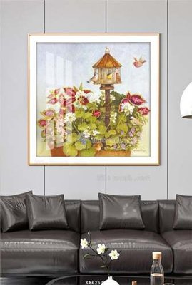 File gốc File tranh hiện đại pha lê gương KF62578 (chuẩn màu) cho in offset