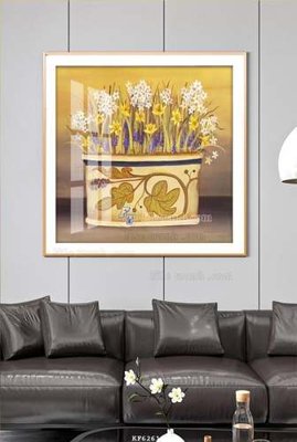 File in ấn File tranh hiện đại pha lê gương KF62614 (bản gốc) sắc nét