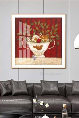 File tranh File tranh hiện đại pha lê gương KF62629 (gốc) chủ đề thiên nhiên