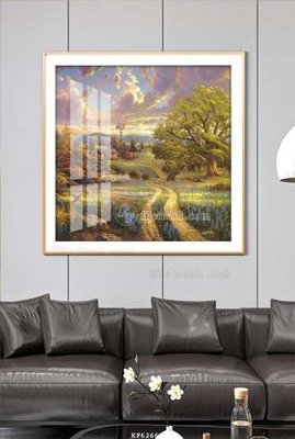 Tải file File tranh hiện đại pha lê gương KF62666 (gốc) chủ đề phong thủy