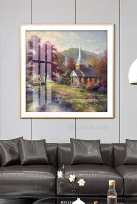 File tranh File tranh hiện đại pha lê gương KF62670 (ảnh gốc) in trần 3D