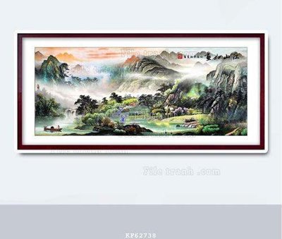 Tải file gốc File tranh hiện đại pha lê gương KF62738 (bản PSD) còn layer