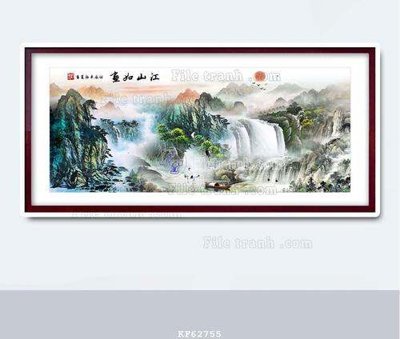 File PSD File tranh hiện đại pha lê gương KF62755 (bản gốc) độ phân giải cao