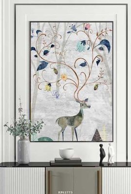 File PSD File tranh hiện đại pha lê gương KF62773 (gốc) cho in quảng cáo